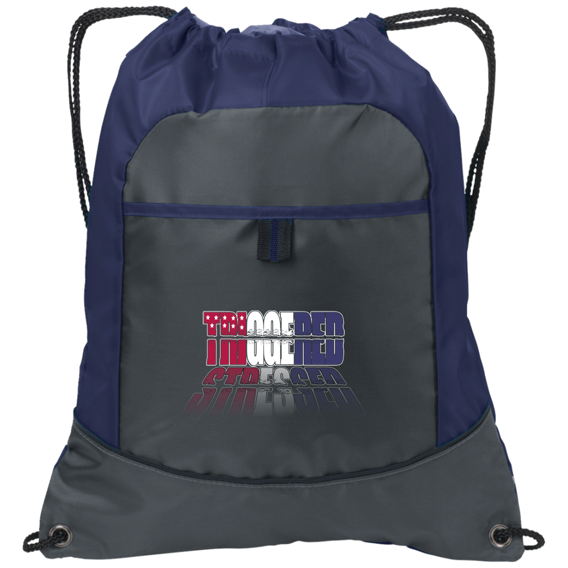 ArtichokeUSA Custom Design. TRIGGERED. STRESSED. Stop the Killing. Pocket Cinch Pack