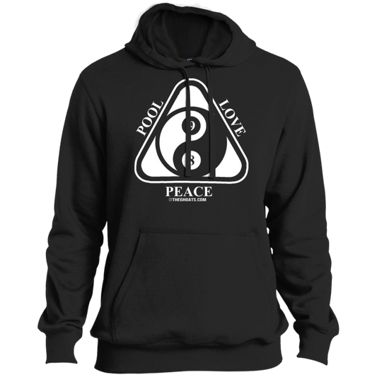 The GHOATS Custom Design #9. Ying Yang. Pool Love Peace. Ultra Soft Pullover Hoodie