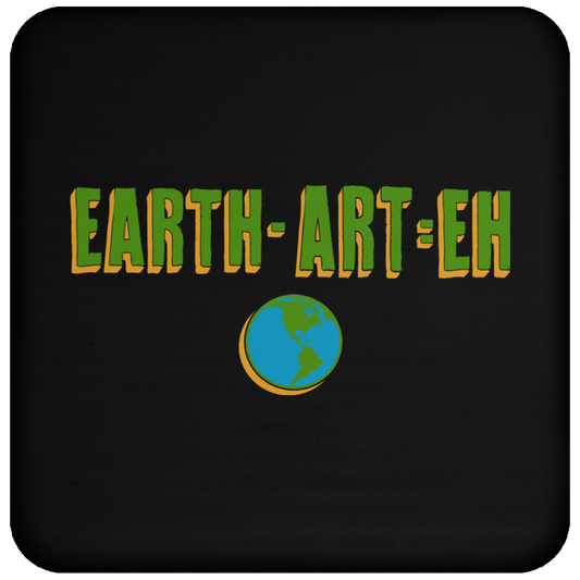ArtichokeUSA Custom Design. EARTH-ART=EH. Coaster