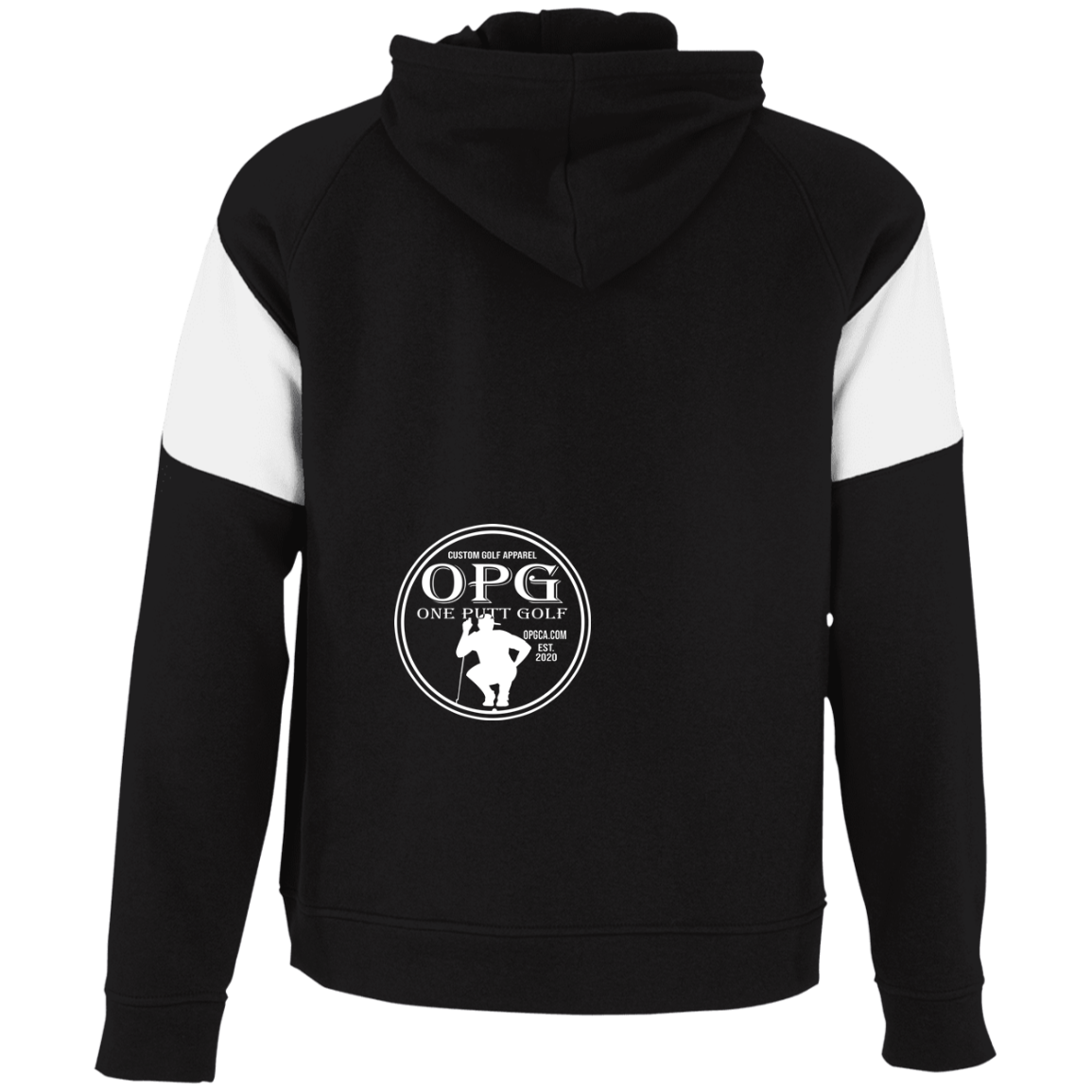 OPG Custom Design #7. Father and Son's First Beer. Don't Tell Your Mother. Youth Athletic Colorblock Fleece Hoodie