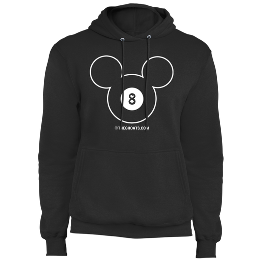 The GHOATS Custom Design #19. Look at the back. Mickey Hustle. Mickey Fan Art. Fleece Pullover Hoodie