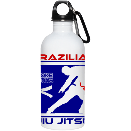 Artichoke Fight Gear Custom Design #4. MLB style BJJ. 20 oz. Stainless Steel Water Bottle