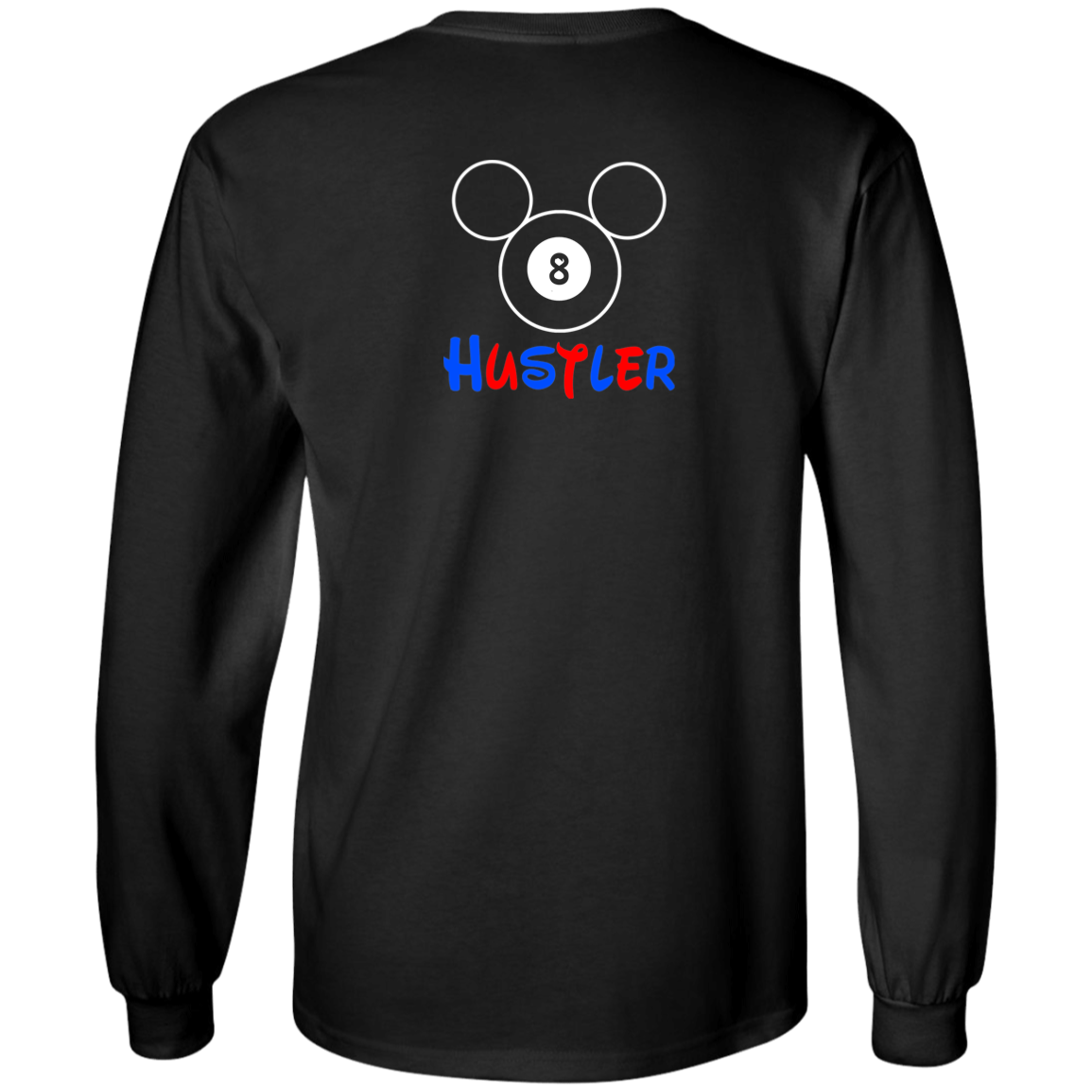 The GHOATS Custom Design. #18 Hustler Fan Art. Long Sleeve Cotton T-Shirt