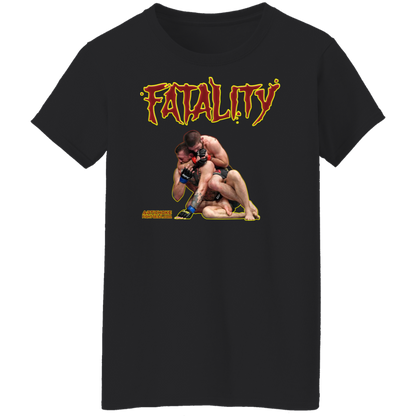 Artichoke Fight Gear Custom Design #21. FATLAITY! Ladies' 100% Pre-Shrunk Cotton T-Shirt
