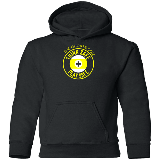 The GHOATS Custom Design. #31 Think Safe. Play Safe. Youth Pullover Hoodie