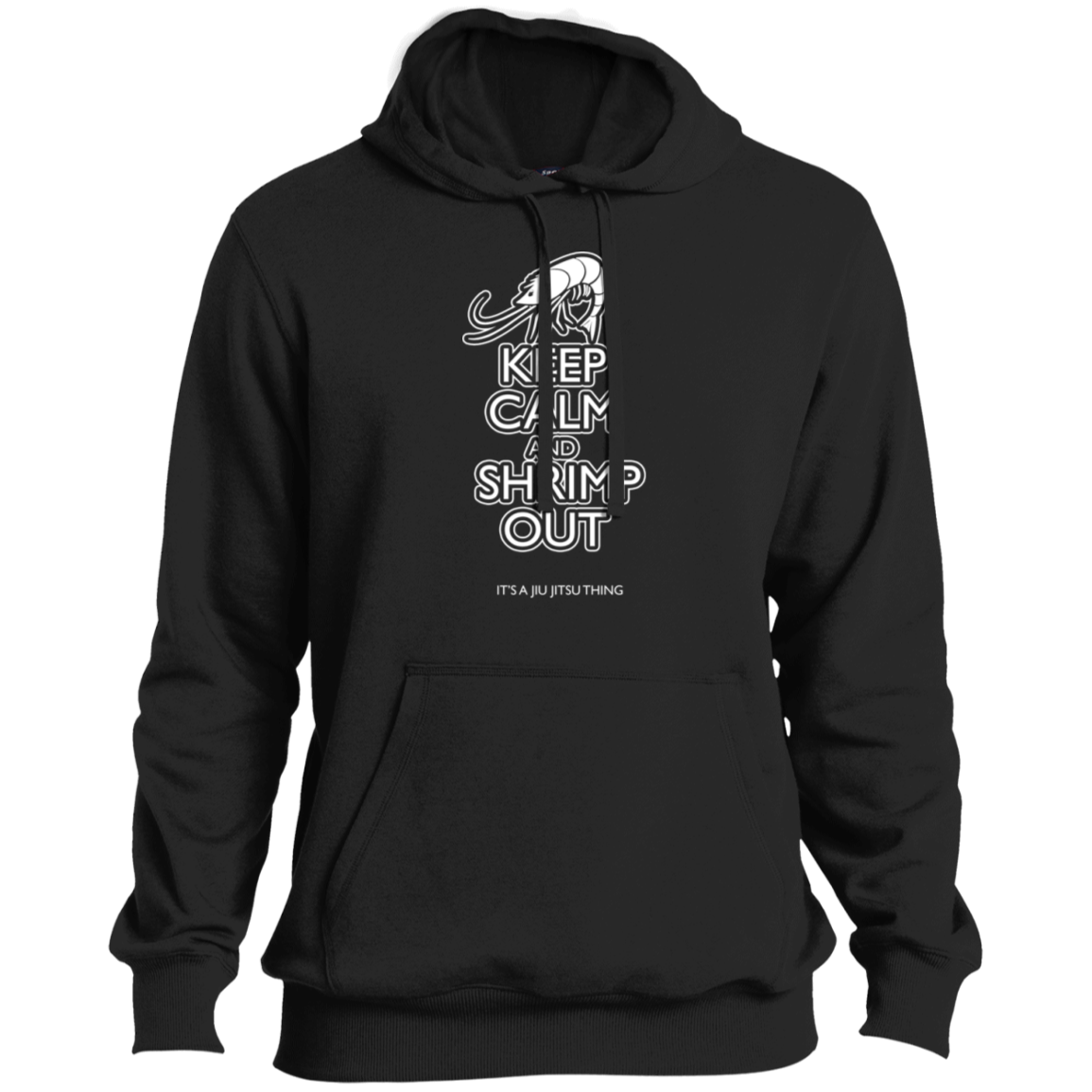 Artichoke Fight Gear Custom Design #12. Keep Calm and Shrimp Out. Ultra Soft Pullover Hoodie
