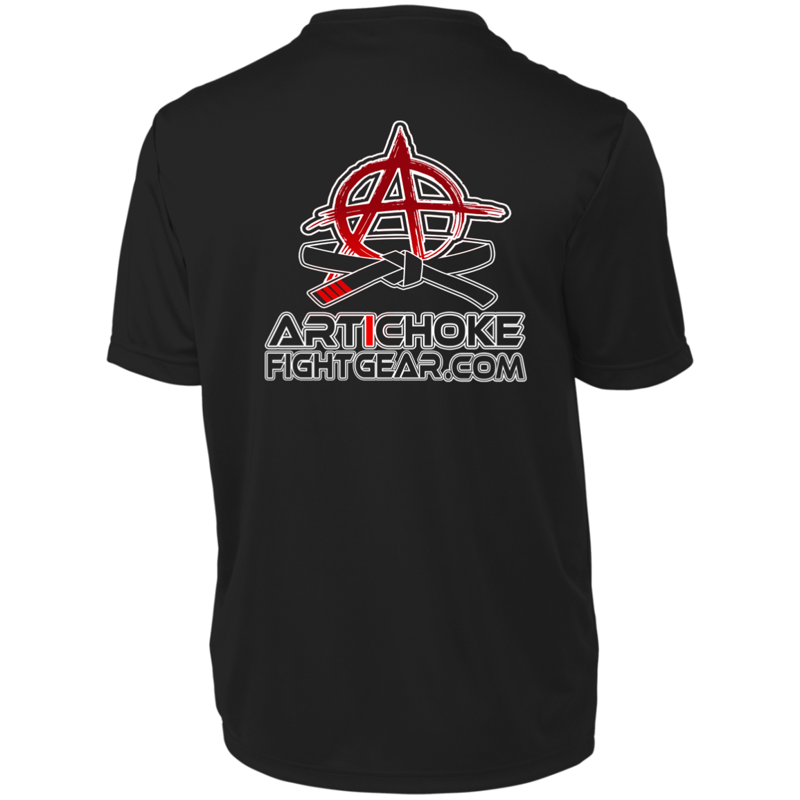 Artichoke Fight Gear Custom Design #8. Finish Him! Men's Moisture-Wicking Tee