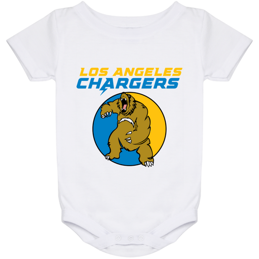 ArtichokeUSA Custom Design. Los Angeles Chargers Fan Art. Baby Onesie 24 Month