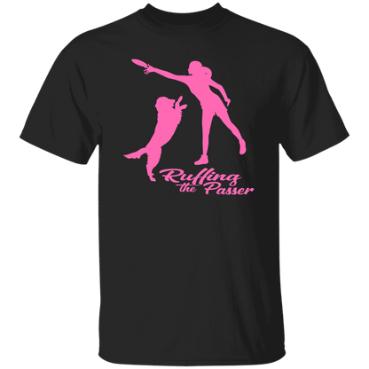 ArtichokeUSA Custom Design. Ruffing the Passer. Labrador Edition. Female Version. 100% Cotton T-Shirt