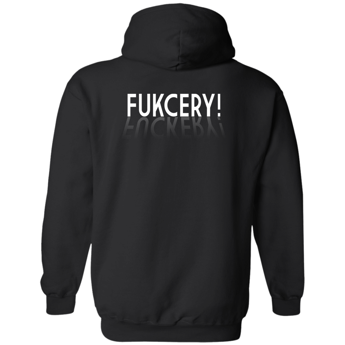 ArtichokeUSA Custom Design. FUKCERY. The New Bullshit. Zip Up Hooded Sweatshirt