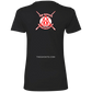 The GHOATS Custom Design. #35 SNOOKER. Ladies' Boyfriend T-Shirt