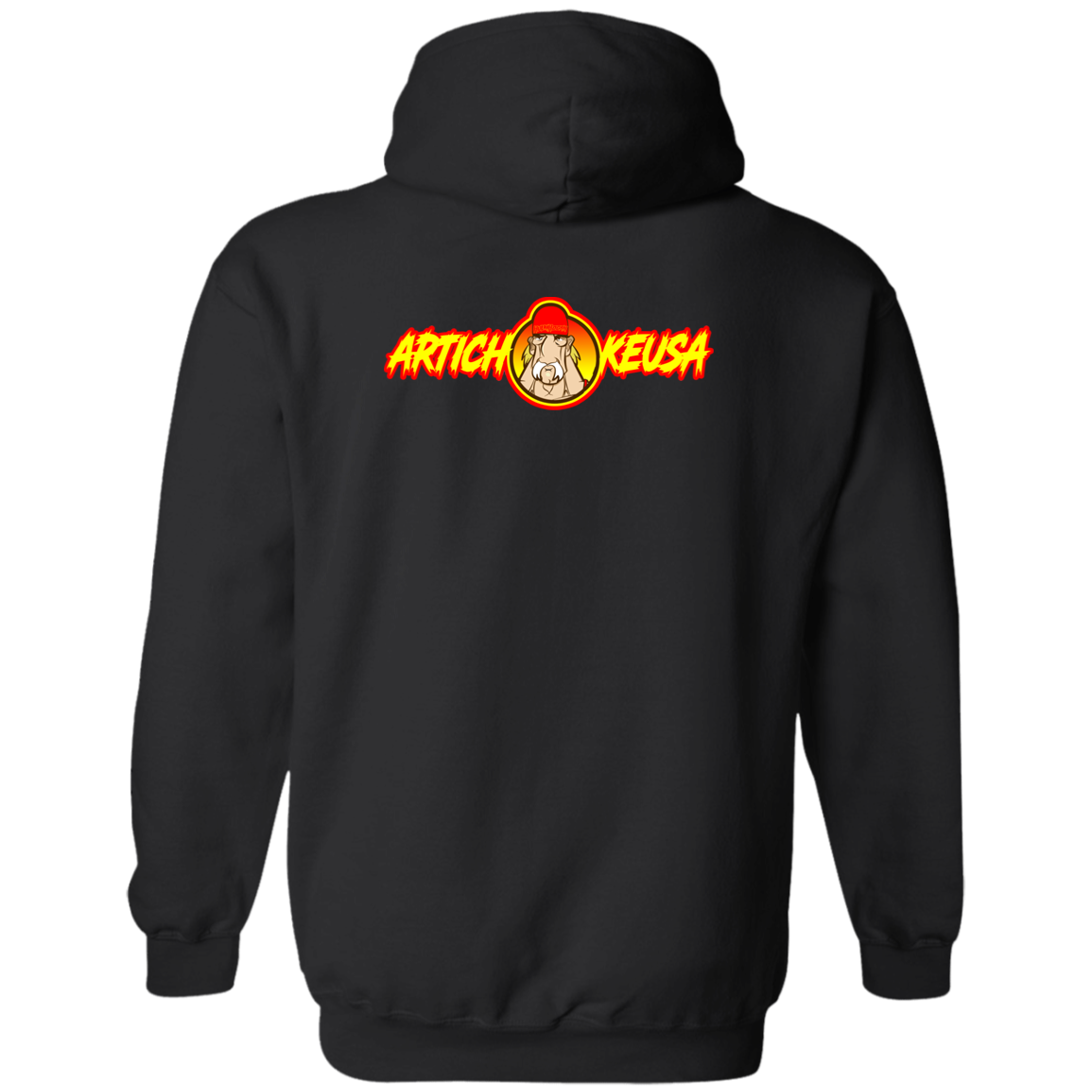 ArtichokeUSA Character and Font Design. Let’s Create Your Own Design Today. Fan Art. The Hulkster.  Zip Up Hooded Sweatshirt