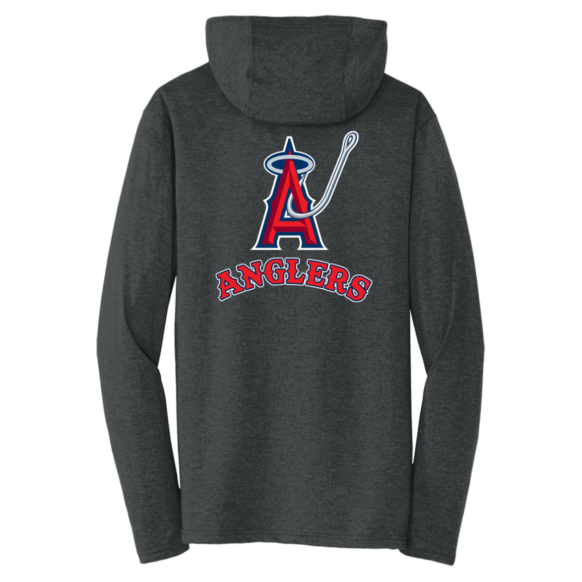 ArtichokeUSA Custom Design. Anglers. Southern California Sports Fishing. Los Angeles Angels Parody. Triblend T-Shirt Hoodie