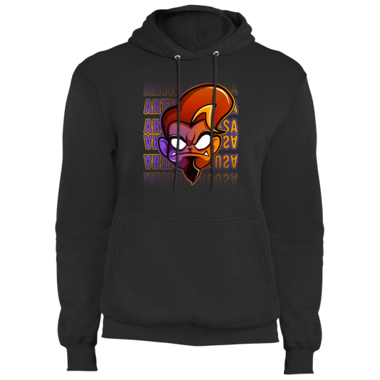 ArtichokeUSA Character & Font Design #1. Let's Design Your Own Design Today. Fleece Pullover Hoodie