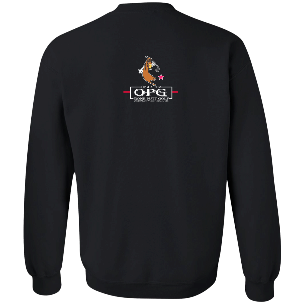 Custom Design #15. Golf Southern California with Yogi Fan Art. Youth Crewneck Sweatshirt