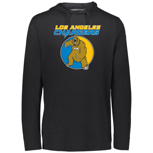 ArtichokeUSA Custom Design. Los Angeles Chargers Fan Art. Eco Triblend T-Shirt Hoodie