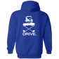 OPG Custom Design #8. Drive. Zip Up Hooded Sweatshirt