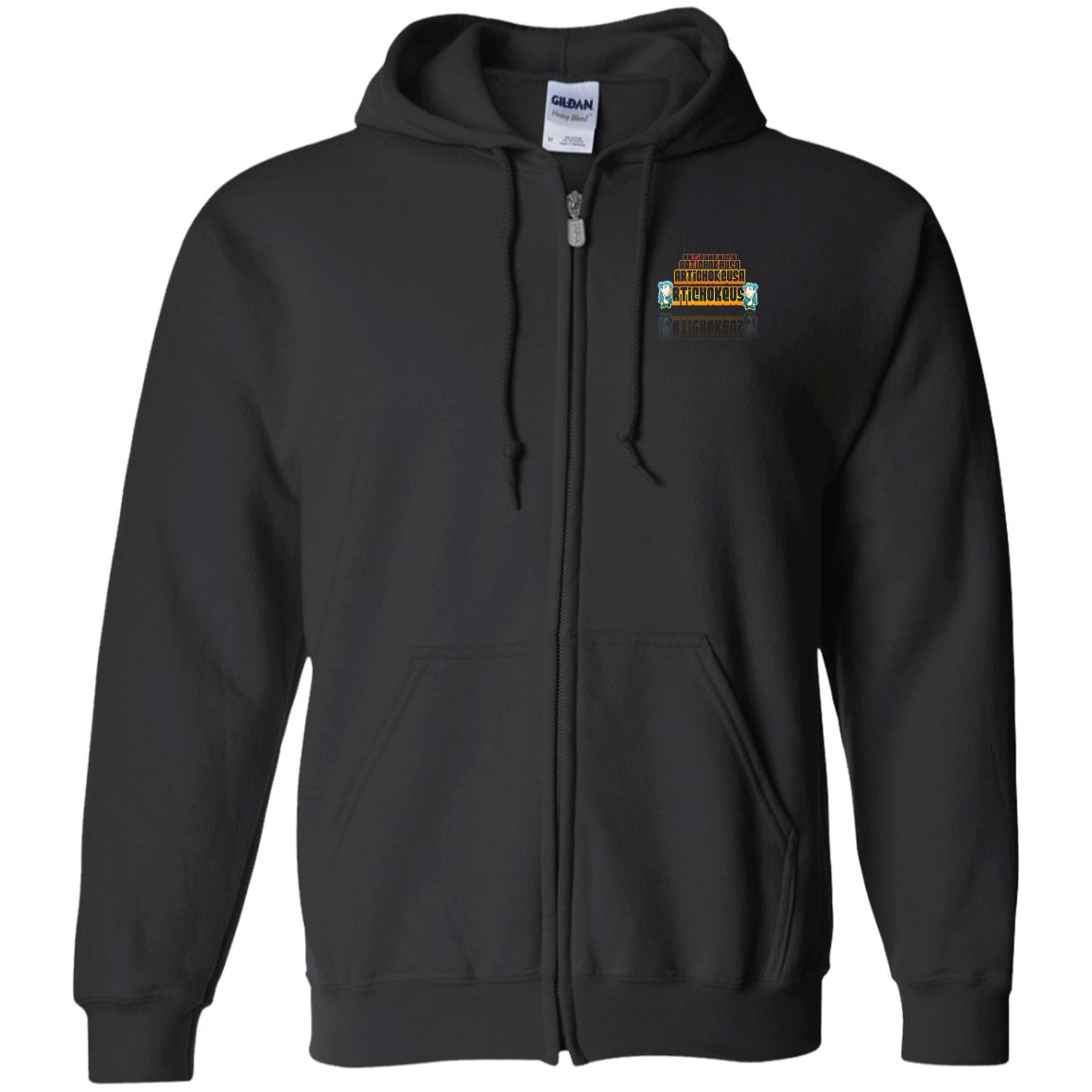 ArtichokeUSA Characters and Fonts. "Shelly" Let’s Create Your Own Design Today. Zip Up Hooded Sweatshirt