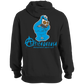 ArtichokeUSA Custom Design #55. DelEATing Cookes. IT humor. Cookie Monster Parody. Tall Pullover Hoodie