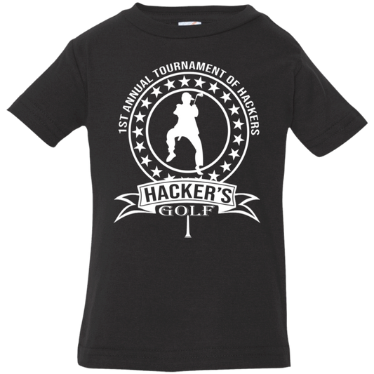 OPG Custom Design #20.1st Annual Hackers Golf Tournament. Men's Edition. Infant Jersey T-Shirt