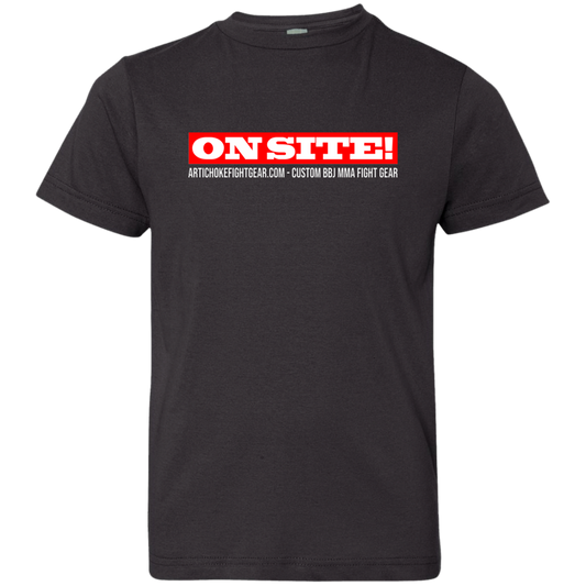 Artichoke Fight Gear Custom Design #14. ON SITE! Youth Jersey 100% Combed Ringspun Cotton T-Shirt