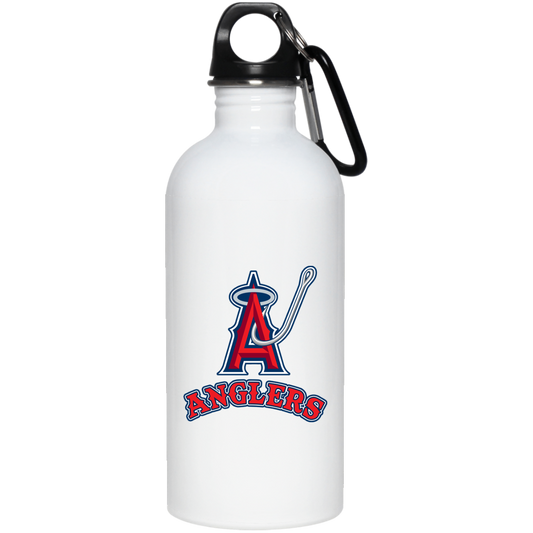 ArtichokeUSA Custom Design. Anglers. Southern California Sports Fishing. Los Angeles Angels Parody. 20 oz. Stainless Steel Water Bottle