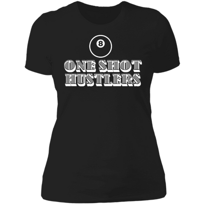 The GHOATS Custom Design. #22 One Shot Hustlers. Ladies' Boyfriend T-Shirt