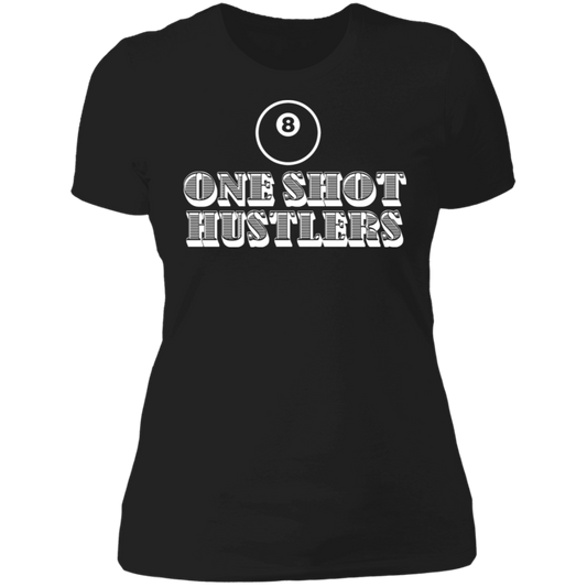 The GHOATS Custom Design. #22 One Shot Hustlers. Ladies' Boyfriend T-Shirt