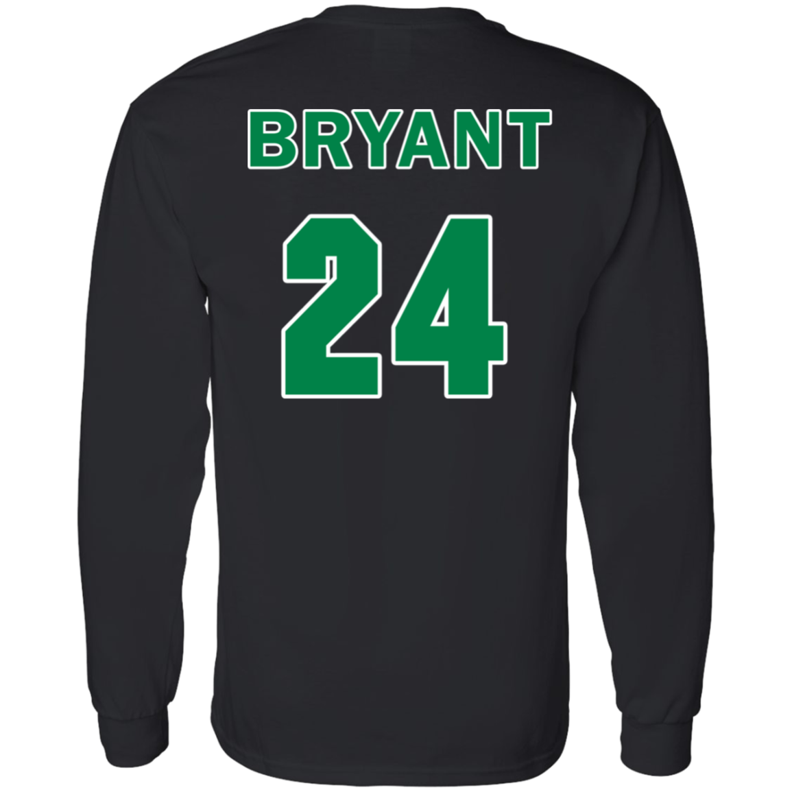 ArtichokeUSA Custom Design. RIP Kobe. Mamba Forever. Celtics / Lakers Fan Art Tribute. 100 % Cotton LS T-Shirt