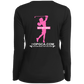OPG Custom Design #16. Get My Nine. Female Version. Ladies’ Long Sleeve Performance V-Neck Tee