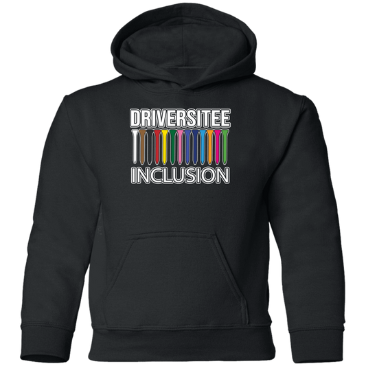 ZZZ#06 OPG Custom Design. DRIVER-SITEE & INCLUSION. Youth Pullover Hoodie