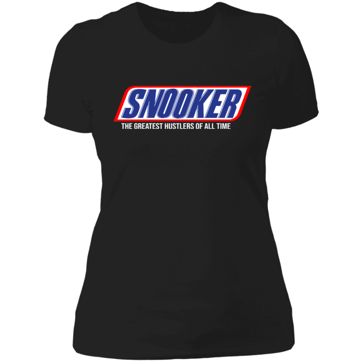 The GHOATS Custom Design. #35 SNOOKER. Ladies' Boyfriend T-Shirt