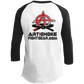 Artichoke Fight Gear Custom Design #5. Brutality! 3/4 Raglan Sleeve Shirt