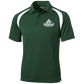Embroidered Moisture-Wicking Tag-Free Golf Shirt