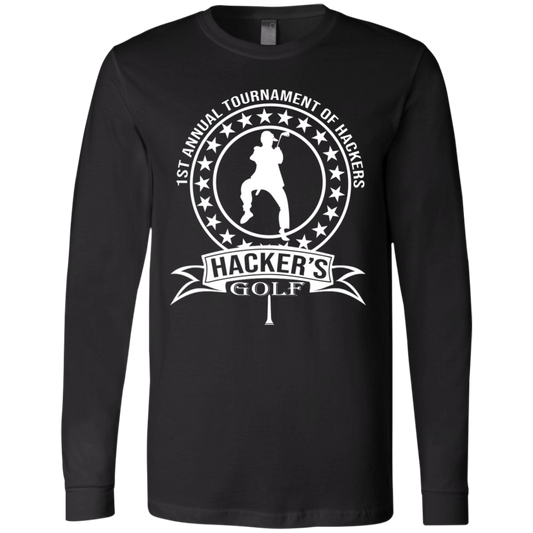 OPG Custom Design #20. 1st Annual Hackers Golf Tournament. Jersey Long Sleeve T-Shirt