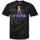 ArtichokeUSA Character and Font design. Let's Create Your Own Team Design Today. Dama de Croma. 100% Cotton Tie Dye T-Shirt