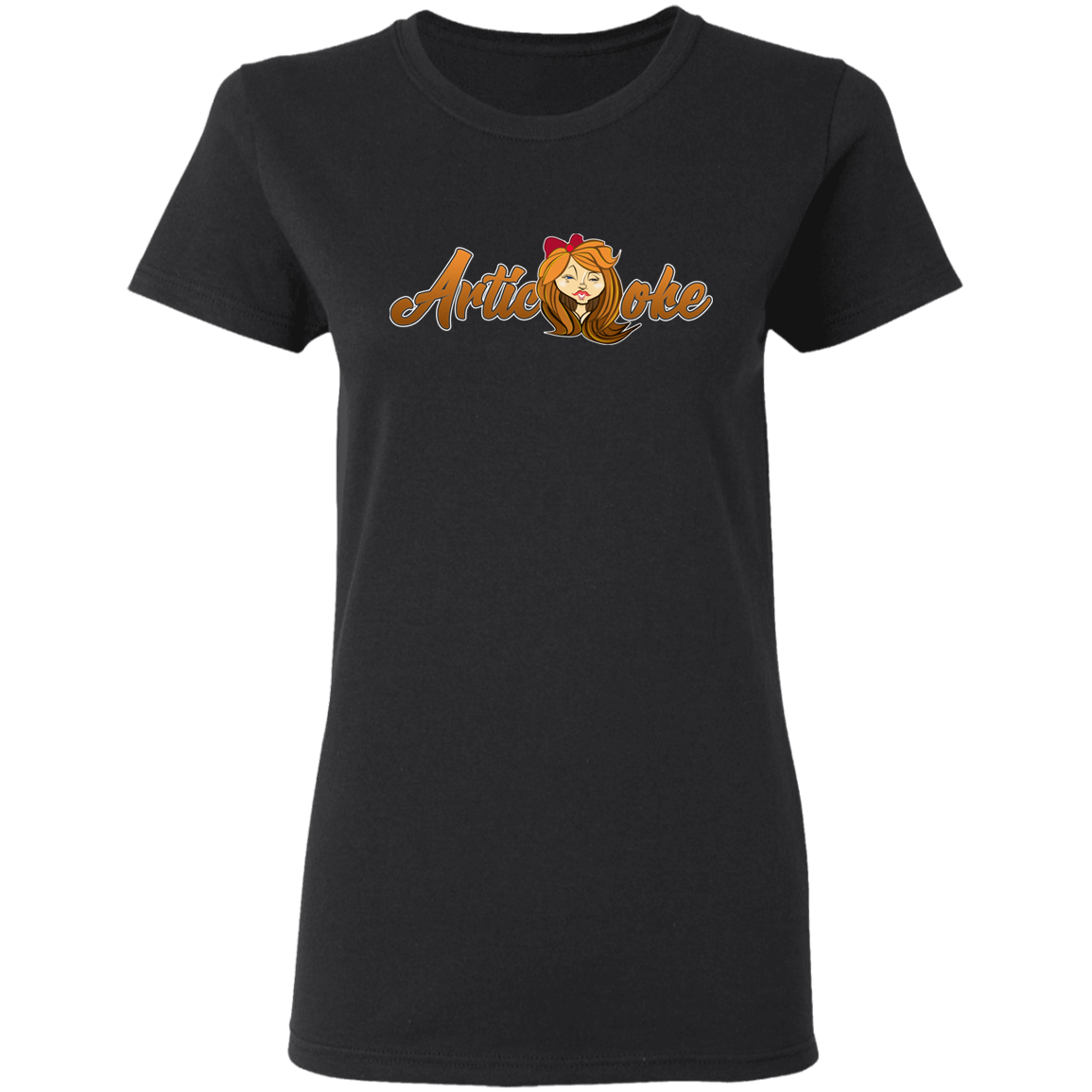 ArtichokeUSA custom design with text #14. Ladies' T-Shirt