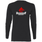 ArtichokeUSA Custom Design. RUN ART. RUN DMC Parody. Ladies' Cotton LS T-Shirt