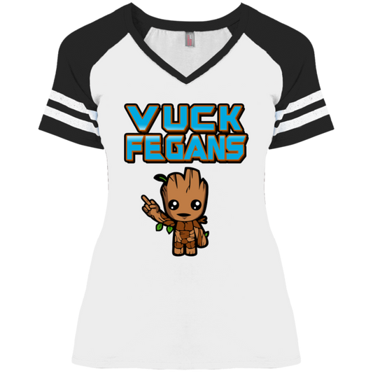 ArtichokeUSA Custom Design. Vuck Fegans. 85% Go Back Anyway. Groot Fan Art. Ladies' Game V-Neck T-Shirt