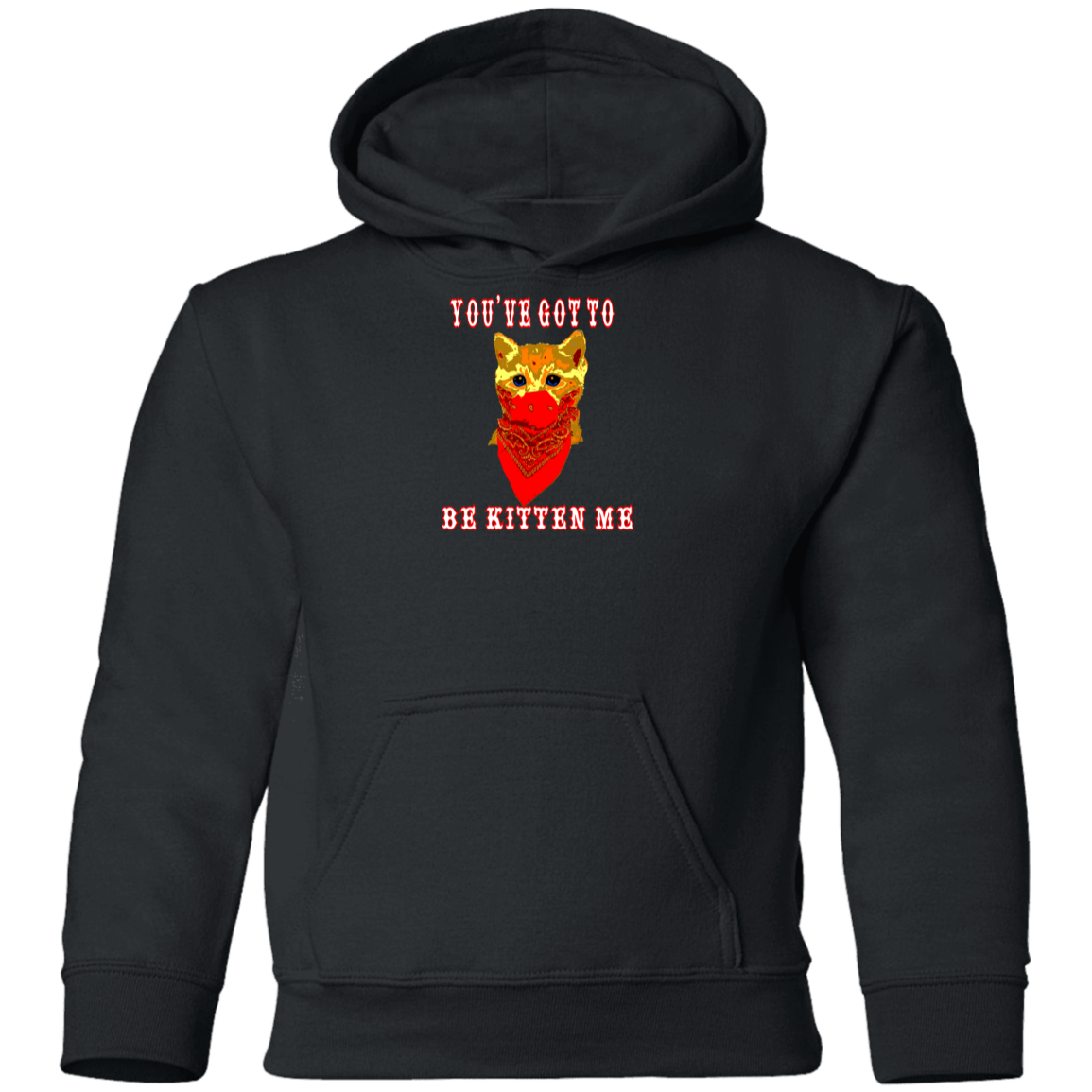 ArtichokeUSA Custom Design. You've Got To Be Kitten Me?! 2020, Not What We Expected. Youth Pullover Hoodie