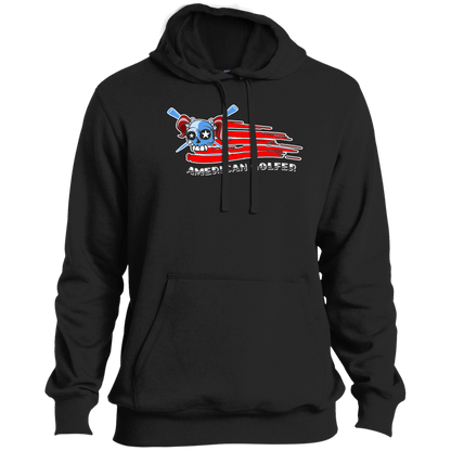 OPG Custom Design #12. American Golfer. Female Edition. Tall Pullover Hoodie