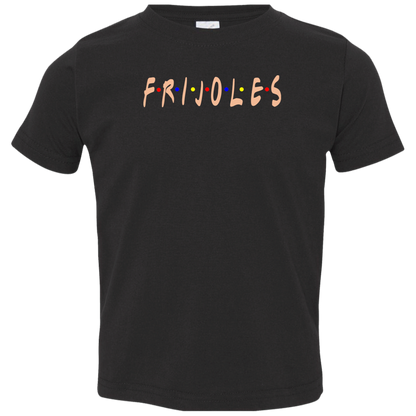 ArtichokeUSA Custom Design. FRIJOLE (CON QUESO). Friends Parody. Toddler Jersey T-Shirt