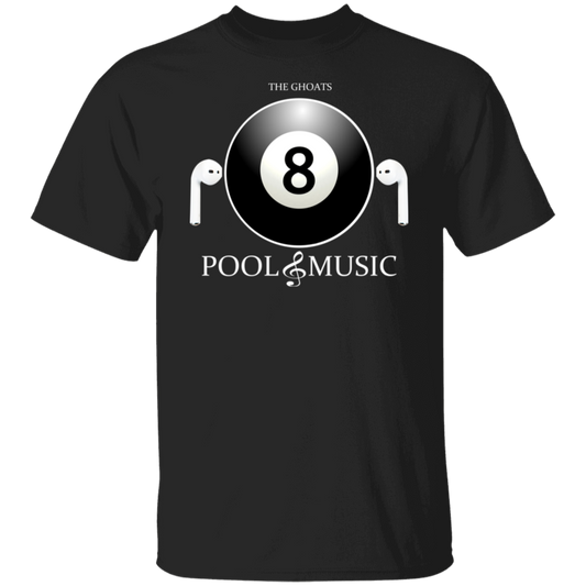 The GHOATS Custom Design. #19 Pool & Music. Basic Cotton T-Shirt