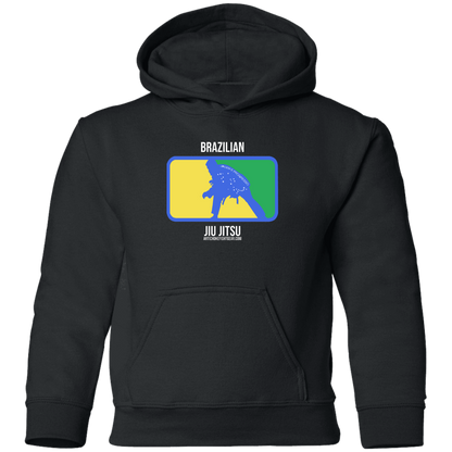 Artichoke Fight Gear Custom Design #13. BJJ, The New National Pastime. Youth Pullover Hoodie