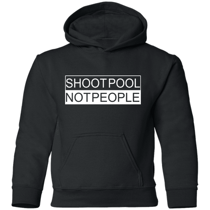 The GHOATS Custom Design. #26 SHOOT POOL NOT PEOPLE. Youth Pullover Hoodie