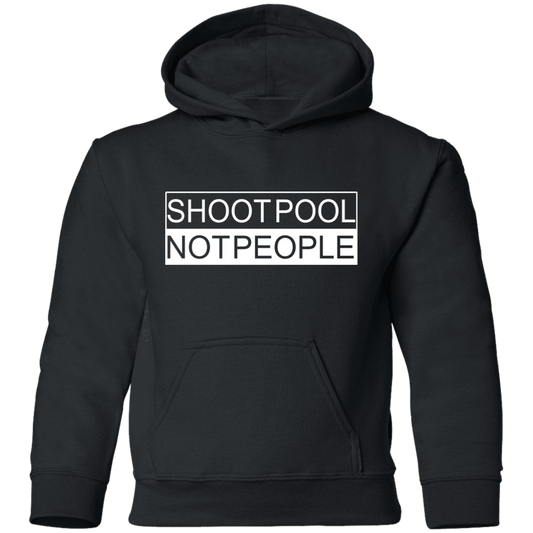 The GHOATS Custom Design. #26 SHOOT POOL NOT PEOPLE. Youth Pullover Hoodie