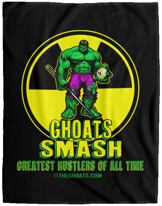 The GHOATS Custom Design. #13. GHOATS SMASH. Fleece Blanket - 60x80