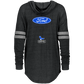 OPG Custom Design #11. Fore! Ford Parody. Ladies Hooded Low Key Pullover