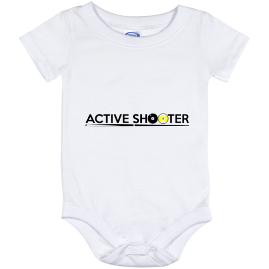 The GHOATS Custom Design #1. Active Shooter. Baby Onesie 12 Month