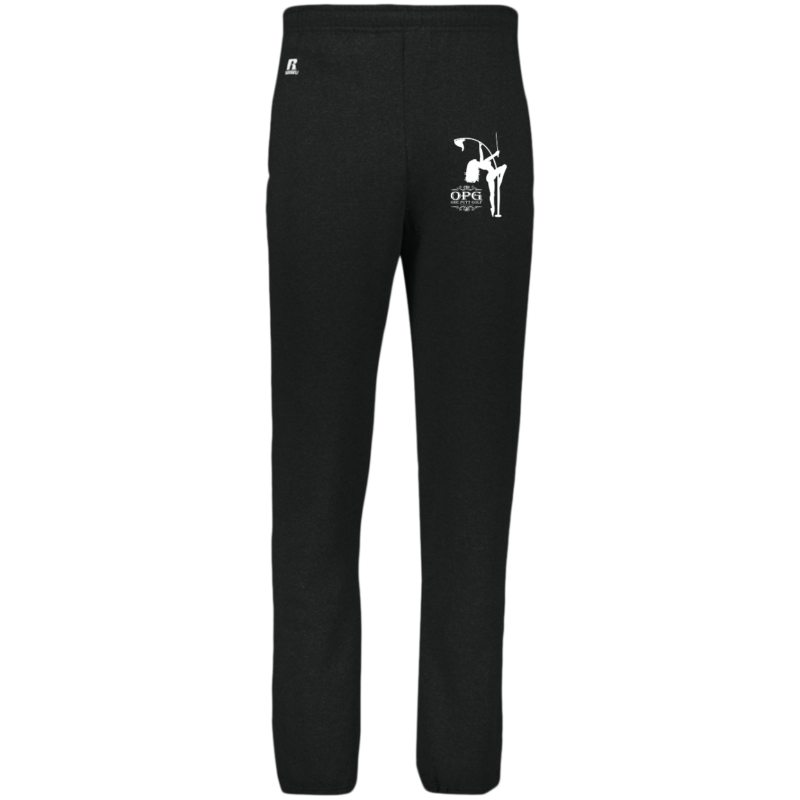 OPG Custom Design #10. Flag Pole. Dri-Power Closed Bottom Pocket Sweatpants